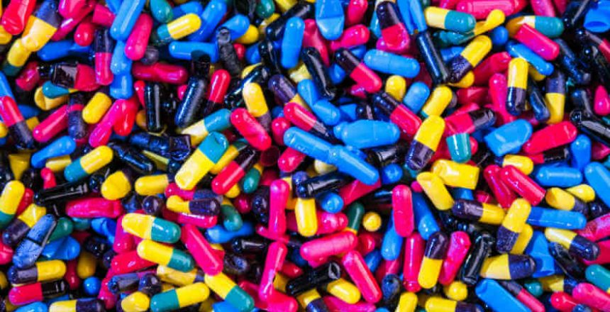 colourful picture of pills